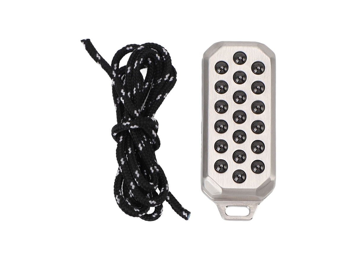 Ats-juguete Deslizador De Tarjeta Manual De Acero Inoxidable 304 Para Alivio Del Estrés Con Cuerda