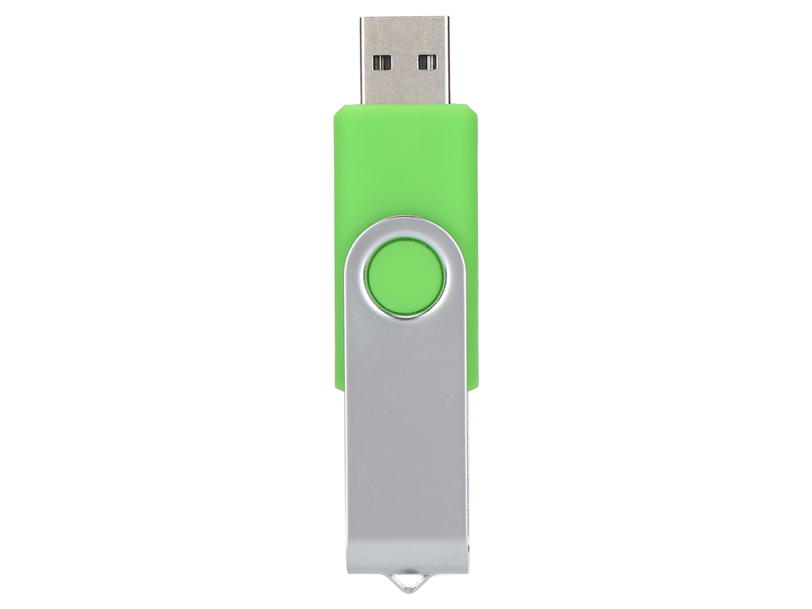 Unidad Flash Usb Candy Green Giratoria 64gb Memoria Stick Pendrive Para Pc Tablet