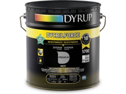 Pintura Acrílica para Exteriores DYRUP Dycrilforce (Blanco - 15 L)