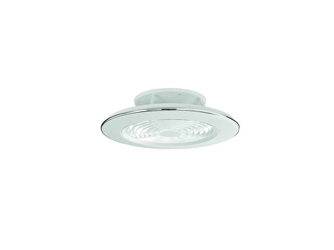 Ventilador DC ALISIO blanco 63 cm led dimable CCT regulable mando distancia MANTRA