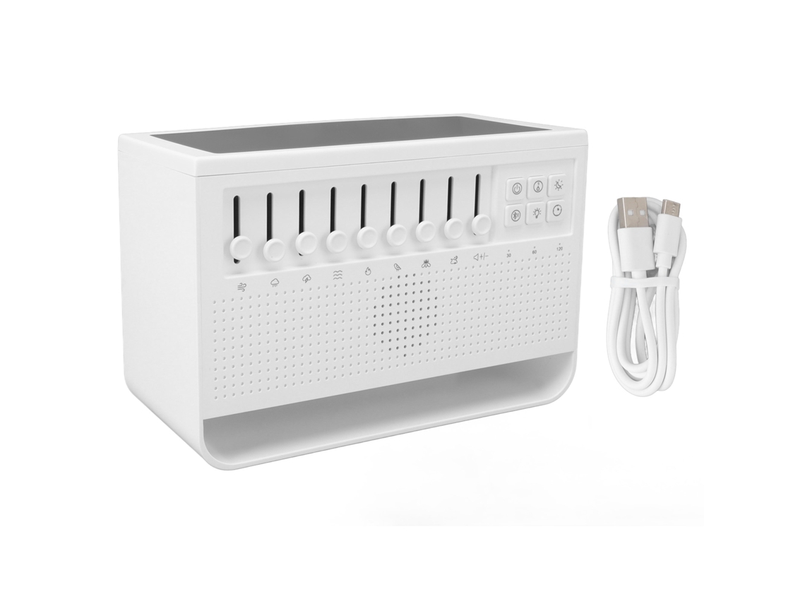 Difusor De Llama Con Humidificador De Ruido Blanco, Aromaterapia, Simulación De Llama, Usb Para El Hogar Y La Oficina.