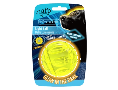 Bola K-nite com LED ALL FOR PAWS