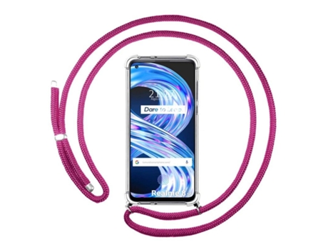 Carcasa Realme 8 5G / Narzo 30 5G TUMUNDOSMARTPHONE Colgante Rosa