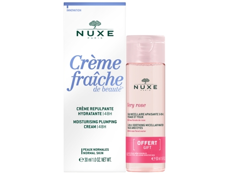 NUXE Crema Repulpante Hidratante 48H 30 Ml Agua Micelar 50Ml