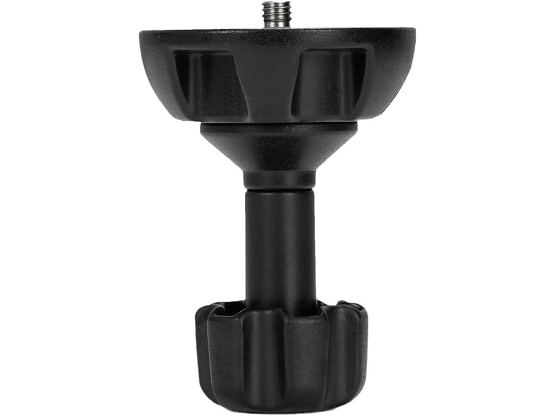 Adaptador Plano De Media Bola A Tazón De 75 Mm Con Tornillos De 1,4 Pulgadas Y 3,8 Pulgadas Para Trípode Con Cabezal Fluido.
