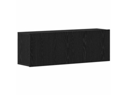 Maison Exclusive - Muebles De Tv 2 Piezas Roble Negro 120x30x41 Cm Madera De Ingeniería