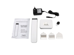Máquina De Corte De Pelo Eléctrica Para Hombres Profesional Tijera De Pelo Trimmer Barbería (blanco)
