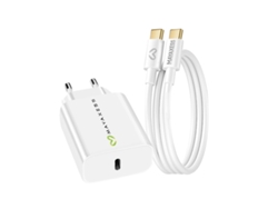 Cargador De Pared Para Galaxy A57 20w + Cable Usb-c De 1m