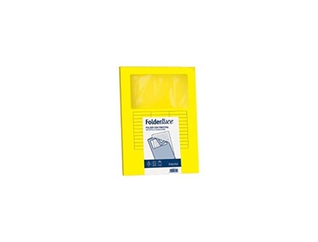 FAVINI 10 Cartelline Signo Tasca Suela Giallo 22X31Cm 140Gr
