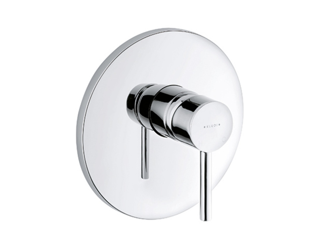 Kludi Bozz Mezclador monomando de ducha, 25 l/min, 386550576, color cromo