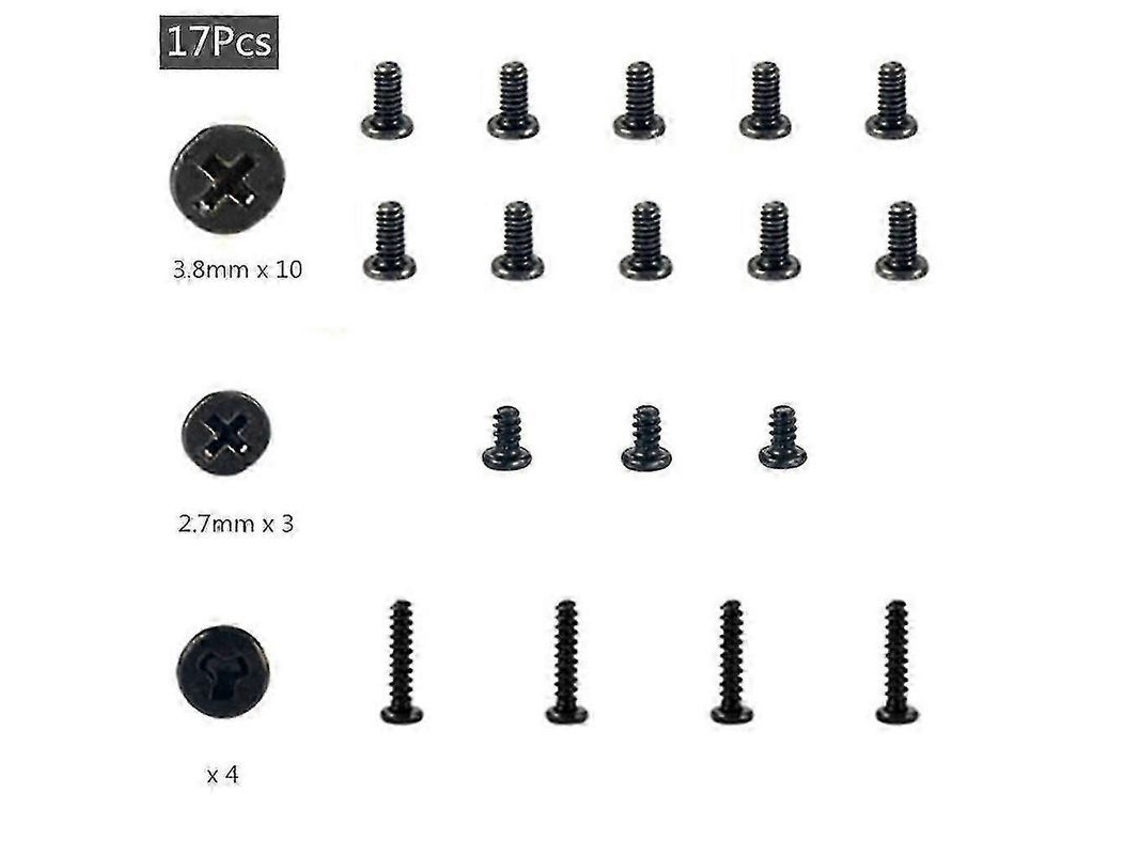 Kit De Reparación De Tornillos Y Resortes Para Mando Y Consola Switch - 17 Piezas