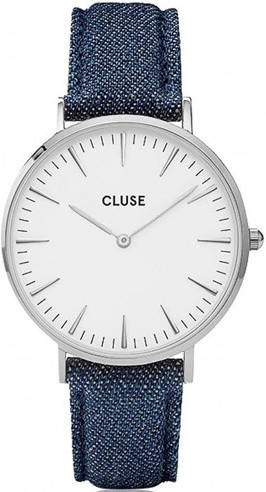 Reloj Cluse Mujer piel azul para con correa de cuero – cl18229