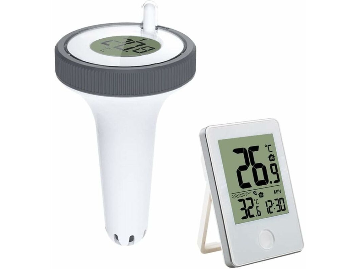 Termómetro Electrónico De Temperatura Del Agua Con Receptor Lcd Digital Para Acuario/spa/pecera