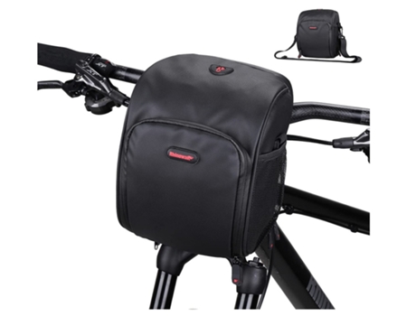 Bolsa para manillar de bicicleta, bolsa impermeable para cubo de bicicleta, bolsa de almacenamiento frontal para bicicleta de montaña y carretera, ...