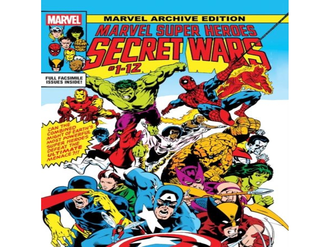Libro Marvel Archive Edition Marvel Super Heroes Secret Wars Gallery Edition de Jim Shooter (Inglés)