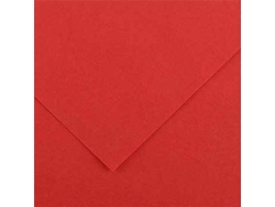 Cartulina CANSON Rojo (50 x 65 cm - 1 Unidad - 185 g/m²)