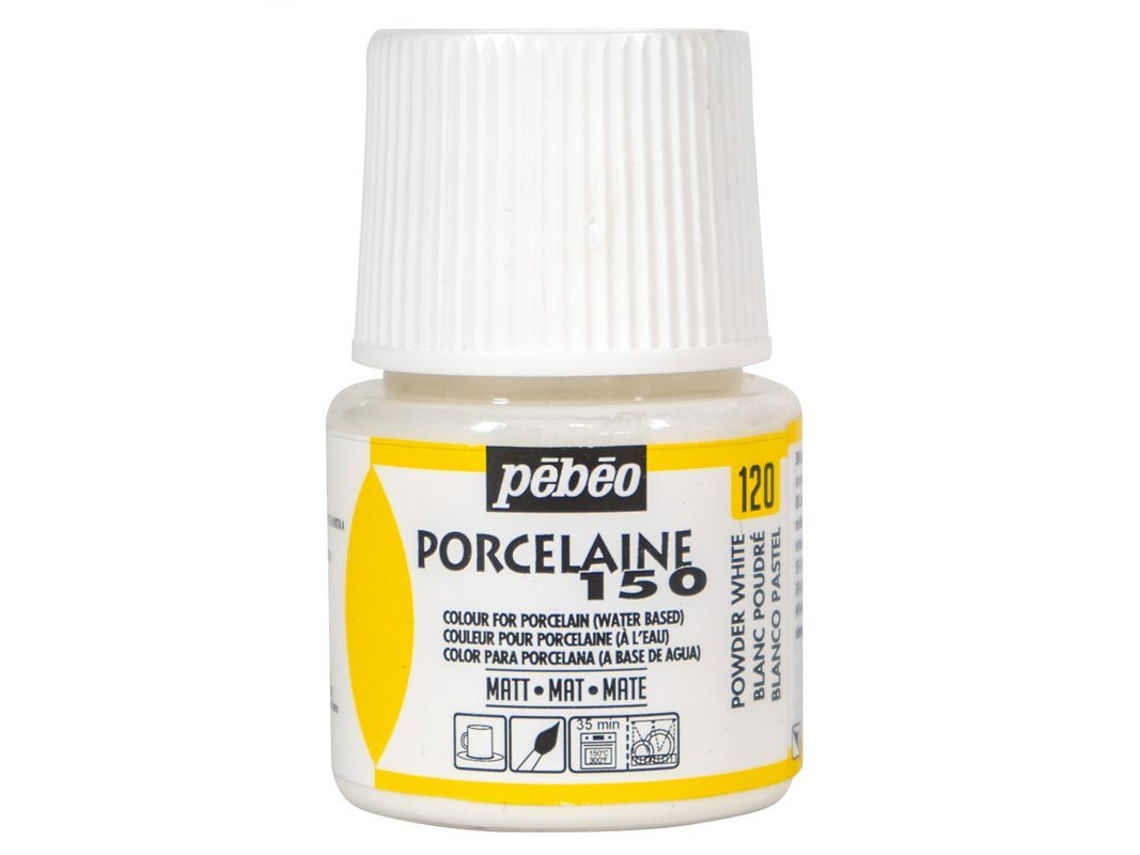 Pintura Satinada para Gres Porcelánico Blanco PÉBÉO (45 ml)