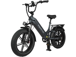 Bicicleta Eléctrica Maxturn Camel - Motor 250w Batería 48v18ah 20'' Frenos De Disco Hidráulicos - Gris
