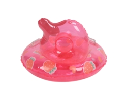 Aro inflable para bebés de 3 a 10 años con asas para mayor seguridad al nadar.