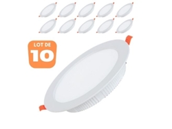 Juego de 10 Alexa SMD LED White 30W 3000K puntos HOROZ ELECTRIC