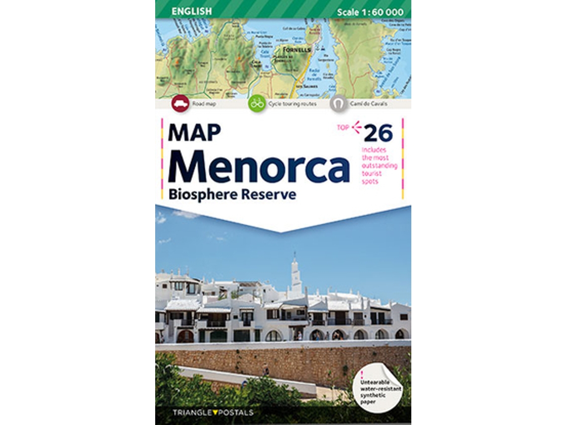 Libro Menorca, Map de AA.VV (Inglés)