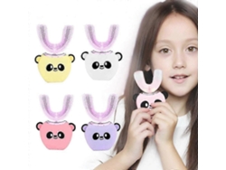 Escova De Dentes Elétrica Sônica Infantil Tipo U 360 Automática Com Padrão De Escovação Ultrassônica Para Crianças De 2 A 6 Anos (2 A 12 Anos) -
