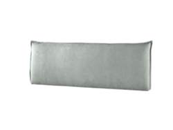 Cabecero Tapizado AGORA para Cama 120 Microfibra AquaClean Aguamarina ( 145 x 50 x 7 cm)