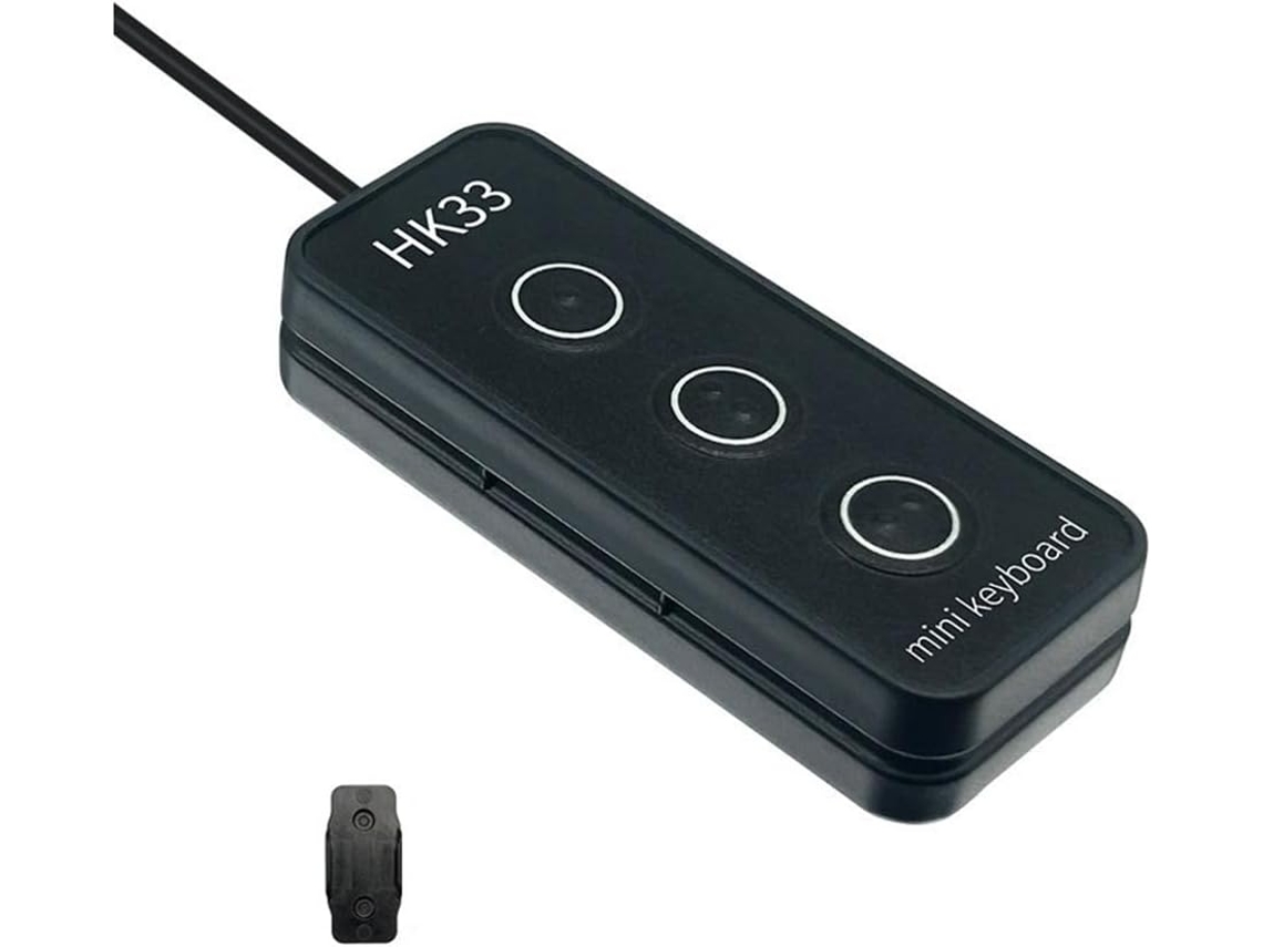 Teclado Programable Con Macros Usb De 3 Teclas Compatible
