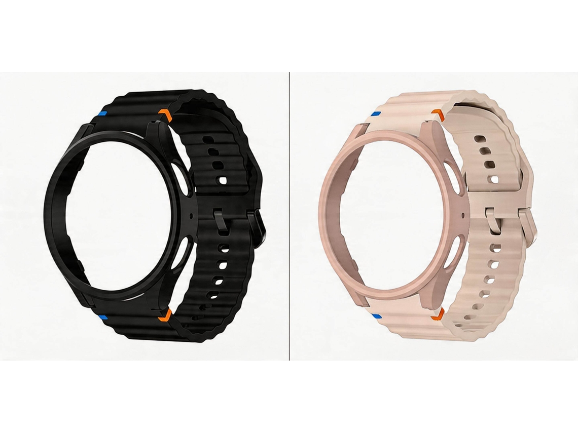 Pack De 2 Correas Digitallab Y Fundas Para Samsung Galaxy Watch 4 Classic De 42 Mm