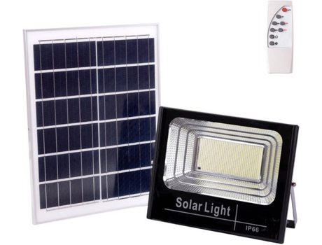 Proyector Led GREENICE Solar 200W 6500K Panel: 6V/20W Batería: 3,2V/15000MaH