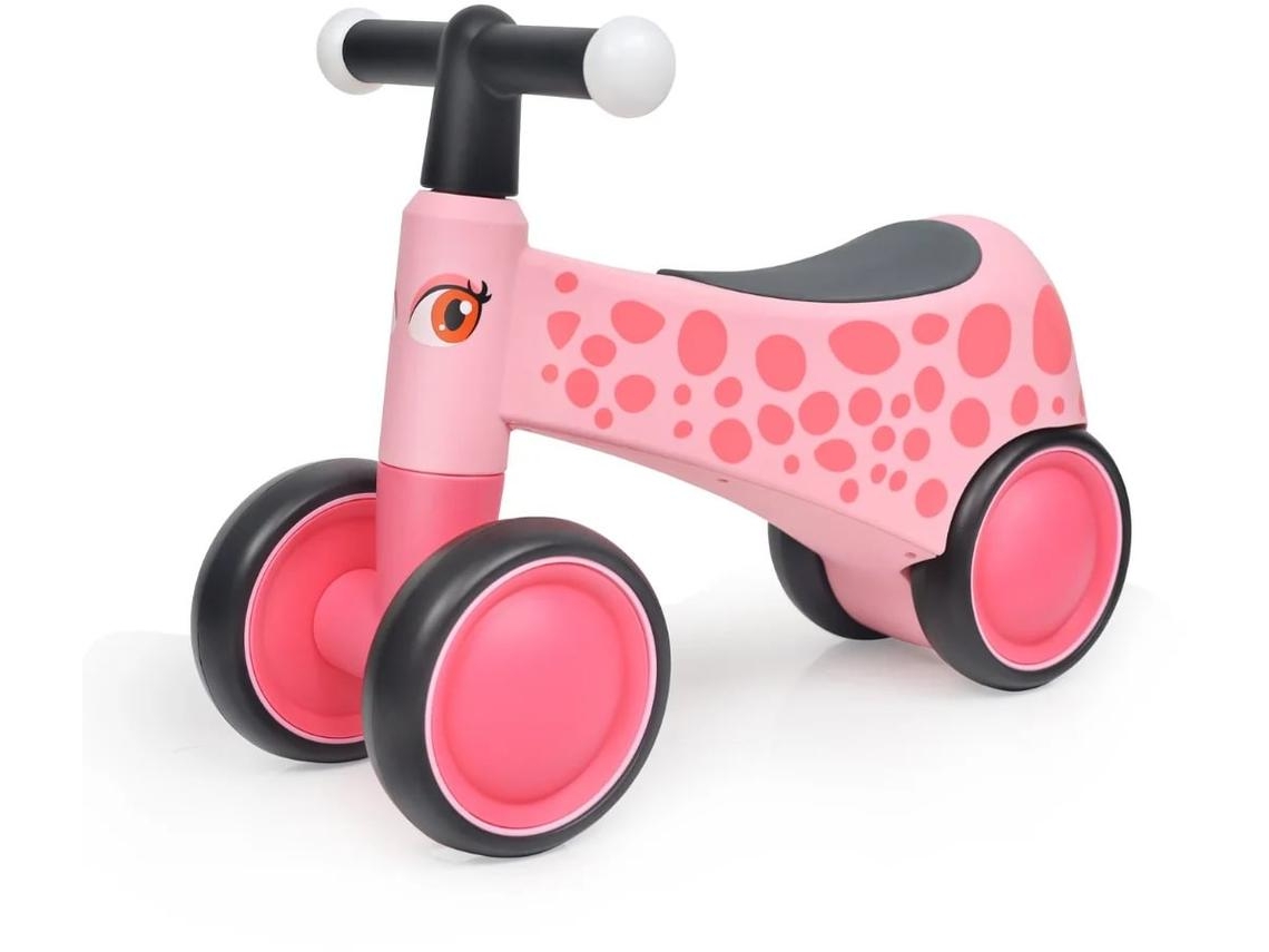 Bicicleta Sin Pedales Niños - 1 A 3 Años - Luces Led - Rosa