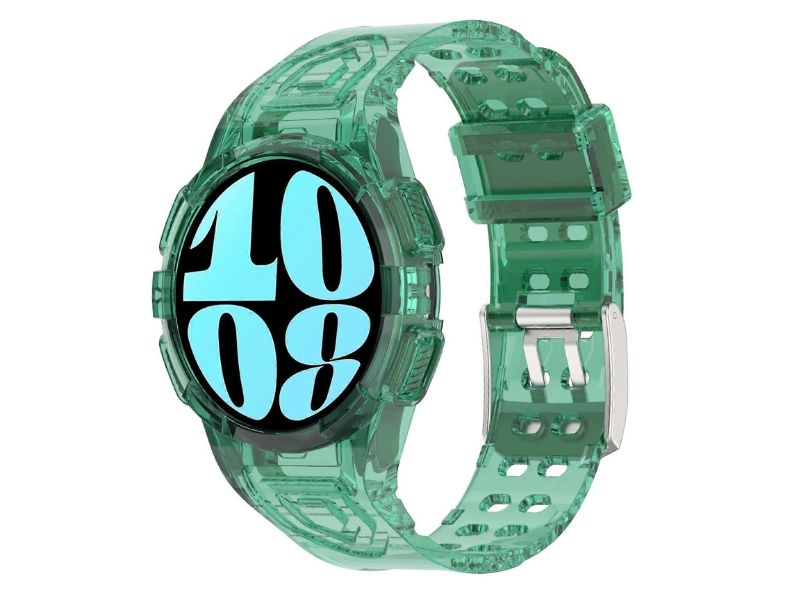 Pulsera de silicona con TPU integrado.