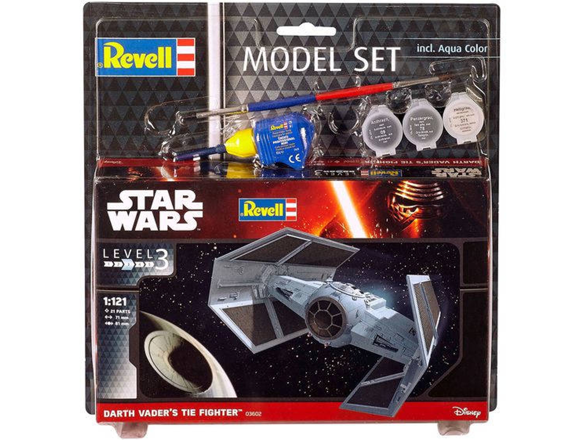 Construcción  REVELL Model Set Darth Vader's TIE Fighter
