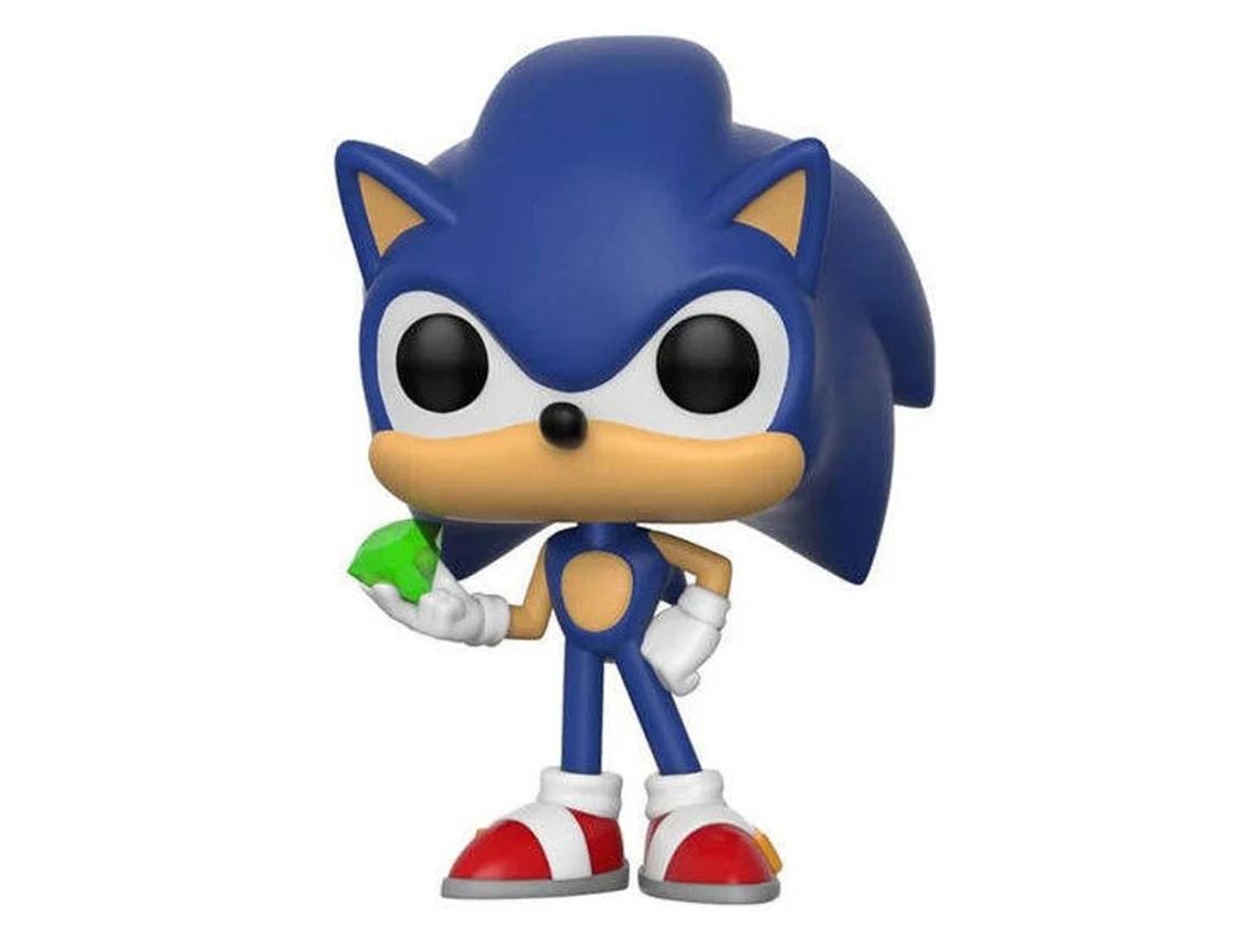 Figura FUNKO Pop! Games: Sonic - Sonic with  Emerald (Posible Chase)