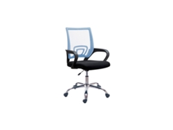 Silla de oficina Vita Negro - Azul Vita 60 x 90–102 x 60 cm