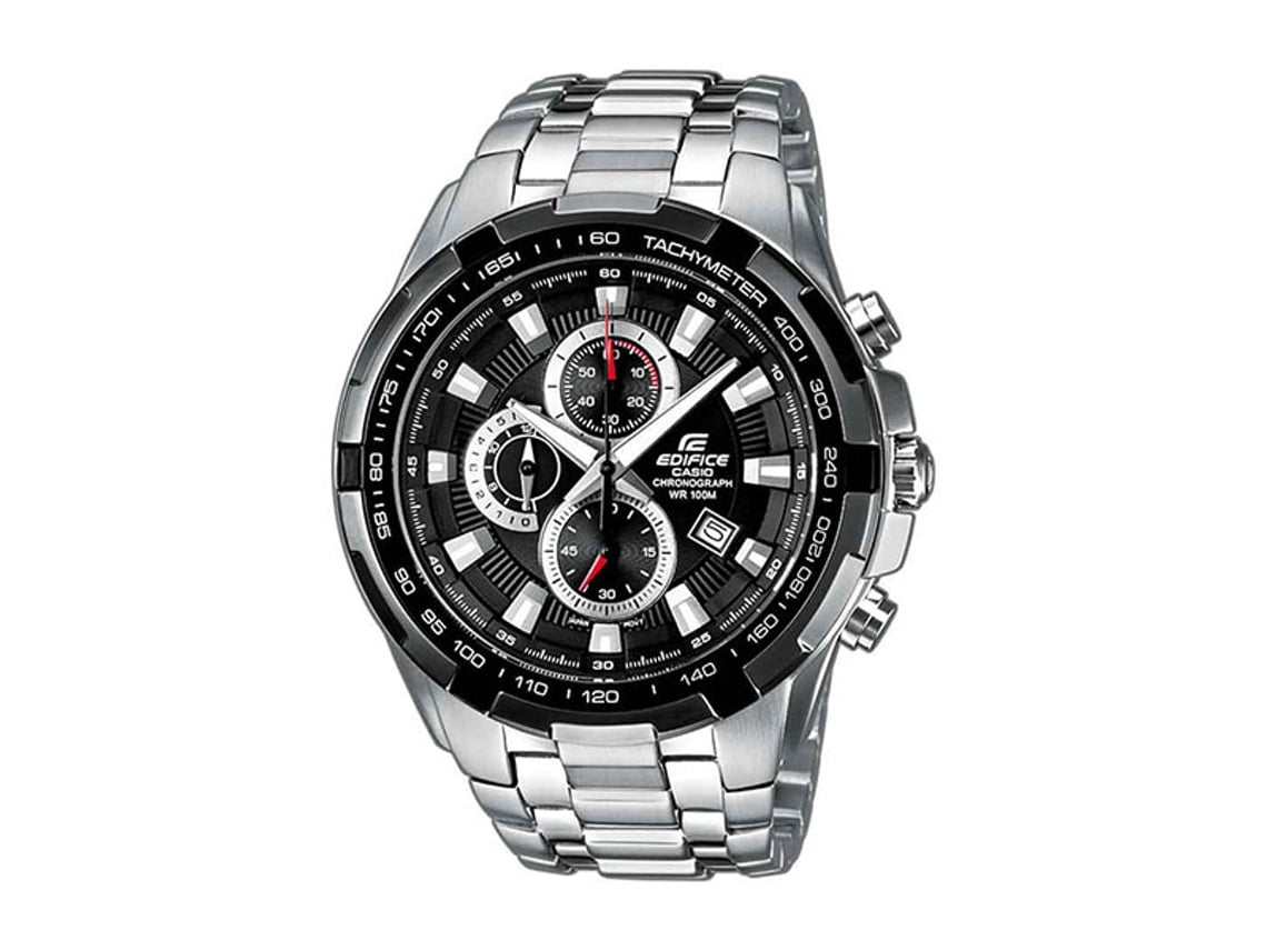 Reloj CASIO EDIFICE Hombre (Acero Plateado)