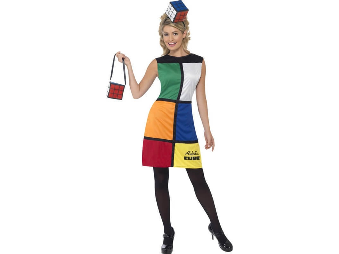 Disfraz de Mujer SMIFFY'S Cubo de Rubik (Tam: M)