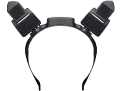 Tiara eléctrica con orejas de gato y zorro, accesorio de disfraz recargable para SFUSHOS
