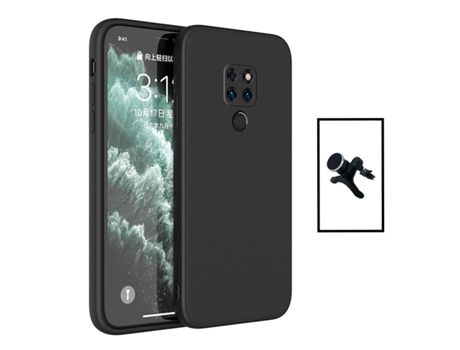 Funda para Huawei Mate 20 X 5 GIFT4ME Silicona Negro