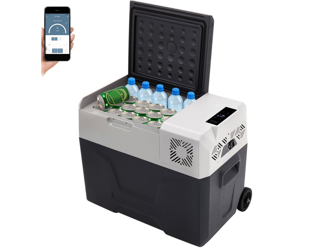 Refrigerador portátil Tekmaquinas de 30L con compresor y control digital