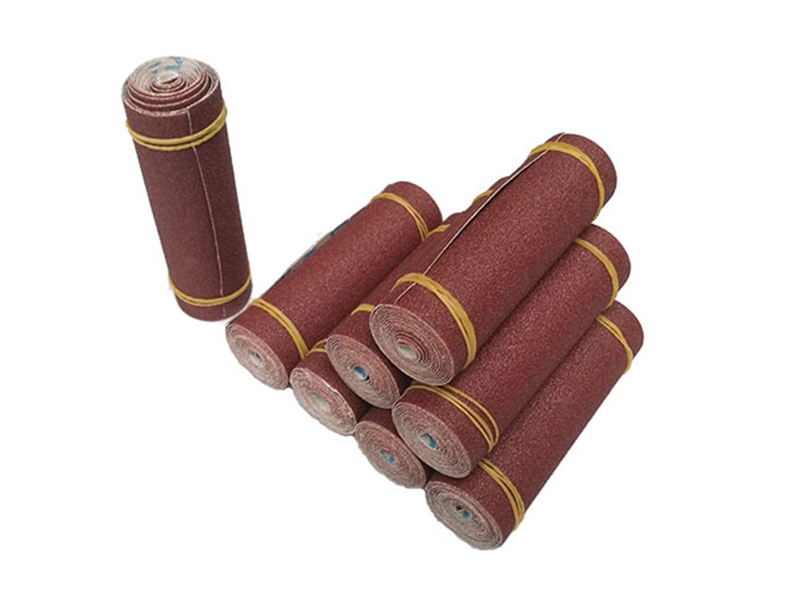 1 Rollo De Papel De Lija Esmaltado De 100 Mm X 1000 Mm, Grano 240, Para Herramientas De Pulido De Madera Y Metal.