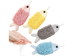 Toalhas De Banho Fofas – Kit De Toalhas Macias E Absorventes, Secagem Rápida, Tecido Decorativo Sistema De Toalhas