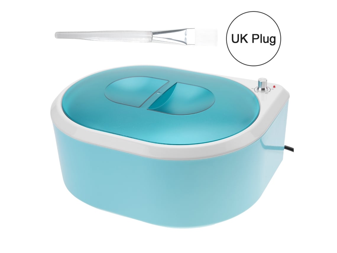 Calentador De Cera Mini Ajustable En Temperatura Máquina Depilatoria Para Cuidado De La Piel Verde