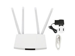 Router Wifi 4g Lte Con Ranura Para Micro Sim, 4 Antenas, Punto De Acceso Móvil Para 32 Usuarios, Enchufe Estadounidense