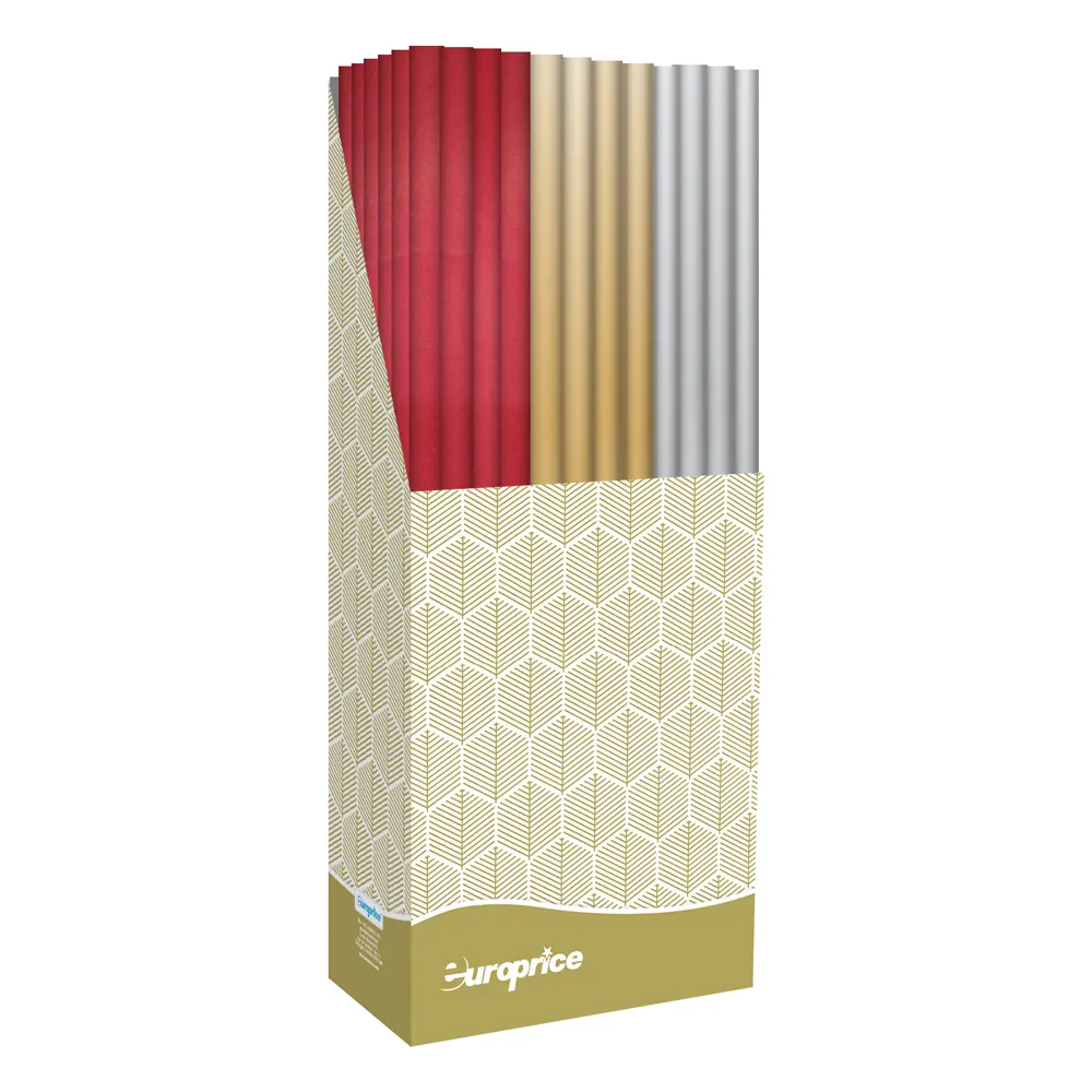 Rollo de Papel EUROPRICE Gold Liso (Color SURTIDO - 70 x 600 cm)