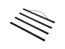 Colgador Magnético De Cartón Con Aserrín Para Manualidades, Con 4 Listones De Madera (40 Cm)