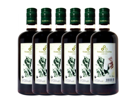 Cachaza TERRAS CELTAS Terras Celtas Licor De Café (0.7 L - 6 unidades)