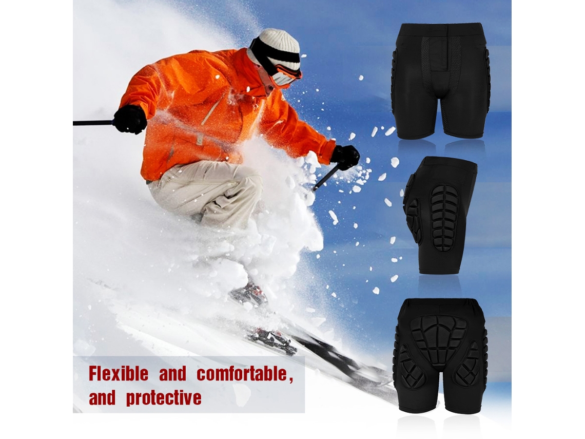 2026-pantalones Cortos Acolchados Protector De Cadera Y Glúteos Resistentes A Impactos Transpirables Para Esquí, Snowboard Y Patinaje