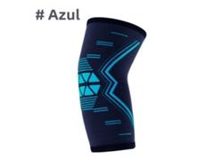 Codera protectora de tejido elástico, manga de compresión tejida, alivia el dolor de tendinitis. Mdug (azul, talla G1)
