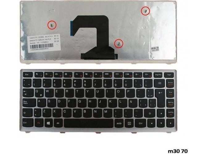 Teclado para Portátil Lenovo Essential M30-70